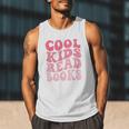 Cool Kids Read Books Library Book Reader Book Nerd Men Tank Top