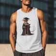 Cute Mouse Reading Book Graduation Men Tank Top Cute Mouse Reading Book Graduation Men Tank Top
