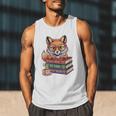 Cute Nerdy Fox Read Books Be Kind Stay Weird Book Club Premium Tri-Blend Men Tank Top Cute Nerdy Fox Read Books Be Kind Stay Weird Book Club Premium Tri-Blend Men Tank Top