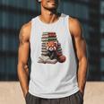 Cute Red Panda Reading Book Animal Bookworm Men Tank Top Cute Red Panda Reading Book Animal Bookworm Men Tank Top