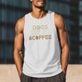 Dogs Books & Coffee Men Tank Top Dogs Books & Coffee Men Tank Top