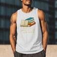 Drink Tea And Read Books Reading Bookworm Literature Men Tank Top