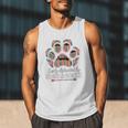 Easily Distracted By Dogs And Books Reading Men Tank Top