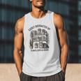 Easily Distracted By Plants Cats & Books Planting Gardening Men Tank Top
