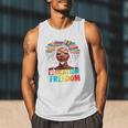 Education Is Freedom Afro Books Men Tank Top