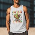 Education Is Freedom Books Lover History Month Men Tank Top Education Is Freedom Books Lover History Month Men Tank Top