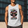 Education Is Freedom Teacher History Month Books Lover Men Tank Top