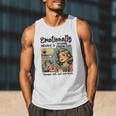 Emotionally Attached To Fictional Characters Just More Books Men Tank Top