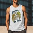 Enemies To Lovers Jaguar Tee Romance Book Plot Device Trope Men Tank Top