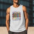 Everyone Is Welcome Here Floral Book LGBT Pride Equality Men Tank Top Everyone Is Welcome Here Floral Book LGBT Pride Equality Men Tank Top