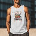 Floral Book Officially Retired 2025 A New Chapter Begins Men Tank Top Floral Book Officially Retired 2025 A New Chapter Begins Men Tank Top