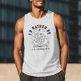 I’d Rather Be Reading Minimal Book Lover Arch Men Tank Top