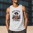 I'm Reading Halloween Witch Book Lover Men Tank Top