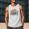 It's A Good Day To Read A Book Floral Book Lovers Librarian Men Tank Top It's A Good Day To Read A Book Floral Book Lovers Librarian Men Tank Top