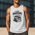 It's Not Hoarding If It's Books Book Lover Readers Men Tank Top