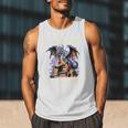 It's Not Hoarding If It's Books Reading Bookworm Reader Men Tank Top