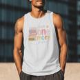 Just One More Chapter Artistic Pastel Book Lover Vibe Men Tank Top
