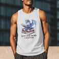 Just One More Chapter Book Dragon Reading Book Lover Bookish Men Tank Top