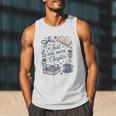 Just One More Chapter Book Lover Reading Quote Men Tank Top