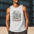 Just One More Chapter Bookish Book Reading Botanical Men Tank Top Just One More Chapter Bookish Book Reading Botanical Men Tank Top