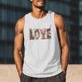 Librarian Reader Books Valentine Teacher Valentines Teach Men Tank Top