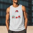 Library Crew Book Lovers Librarian Xmas Holiday Christmas Men Tank Top