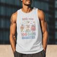 Little Miss 100 Days Smarter Cute Goose Reading Books Girls Men Tank Top Little Miss 100 Days Smarter Cute Goose Reading Books Girls Men Tank Top