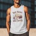 Love Books And Coffee Books Reading Coffee Drinking Men Tank Top Love Books And Coffee Books Reading Coffee Drinking Men Tank Top
