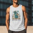 Magical Book Dragon Fantasy Reading Enthusiast Art Men Tank Top Magical Book Dragon Fantasy Reading Enthusiast Art Men Tank Top