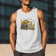 Mardi Gras Book Lover Reading Reader Men Women Kids Men Tank Top