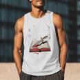 Murder Mystery And a Cup Of Tea Book Humor Men Tank Top