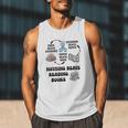 Nothing Beats Reading Rock Paper Scissors Reader Book Lover Men Tank Top