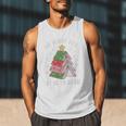 Oh What Fun It Is To Read Book Christmas Tree Premium Tri-Blend Men Tank Top Oh What Fun It Is To Read Book Christmas Tree Premium Tri-Blend Men Tank Top