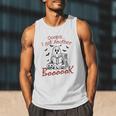 Oops I Got Another Book Boo Ghost Read Book Men Tank Top