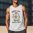 Oops I Got Another Book Cute Goose Librarian Reading Teacher Men Tank Top