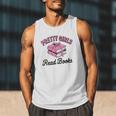 Pretty Girls Read Books Bookworm Book Lover Teacher Men Tank Top
