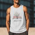 Quote New Chapter Begins Retired 2025 Floral Open Book Men Tank Top Quote New Chapter Begins Retired 2025 Floral Open Book Men Tank Top