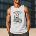 Read Books Be Kind Stay Weird Skeleton Reading Book Lover Men Tank Top Read Books Be Kind Stay Weird Skeleton Reading Book Lover Men Tank Top