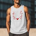 Read Your Heart Out Valentine Book Lover Reading Teacher Men Tank Top