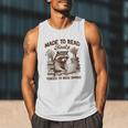Reading Book Lover Made To Read Books Forces To Read Emails Men Tank Top
