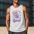 Reading Is My Favorite Sport Saying Quote Book Lovers Men Tank Top