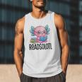 Readsolotl Cute Axolotl Reading Book Kawaii Pink Aesthetic Men Tank Top Readsolotl Cute Axolotl Reading Book Kawaii Pink Aesthetic Men Tank Top