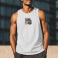 Retro Sometimes I Think I Read Too Much For Book Lover Men Tank Top