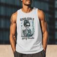 Romance Reader Good Girls Read Spicy Books Halloween Costume Men Tank Top