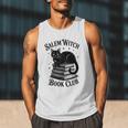 Salem Witch Book Club Bookish Halloween Cat Women Men Tank Top Salem Witch Book Club Bookish Halloween Cat Women Men Tank Top