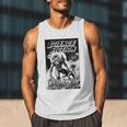 Science Fiction Writer At Work Vintage Book Cover Men Tank Top Science Fiction Writer At Work Vintage Book Cover Men Tank Top