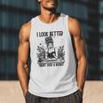 Smutty Spicy Book Smut Reader I Look Better Bent Over A Book Men Tank Top