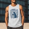 Sorry I'm Booked Cat Reading Book Boho Flowers Vintage Men Tank Top Sorry I'm Booked Cat Reading Book Boho Flowers Vintage Men Tank Top