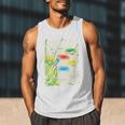 Superman Kryptonite Handbook Premium Tri-Blend Men Tank Top