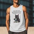 At Times I Think To Myself Drop The Book And Get Stuff Done Men Tank Top